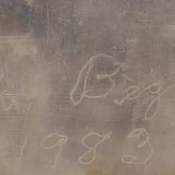 RARE Navajo Begay Knifewing Silver Turquoise ApacheTears Pearl Belt Buckle Art - Picture 8 of 8